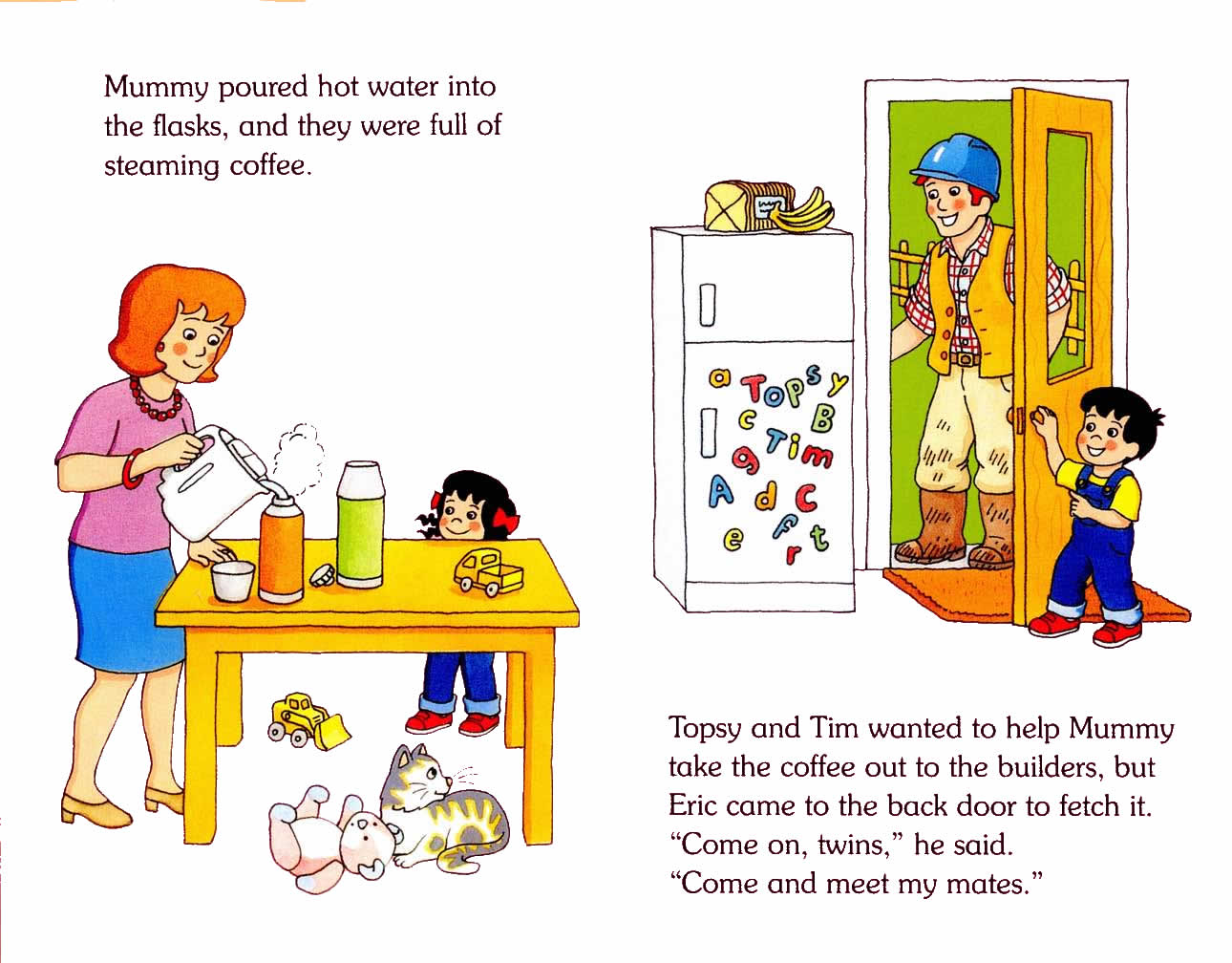 Ladybird - Topsy Tim Books - Busy Builders (07),绘本,绘本故事,绘本阅读,故事书,童书,图画书,课外阅读